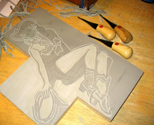 Linocut