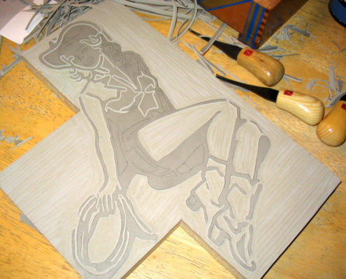 Linocut