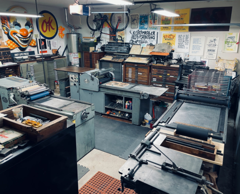 letterpress shop